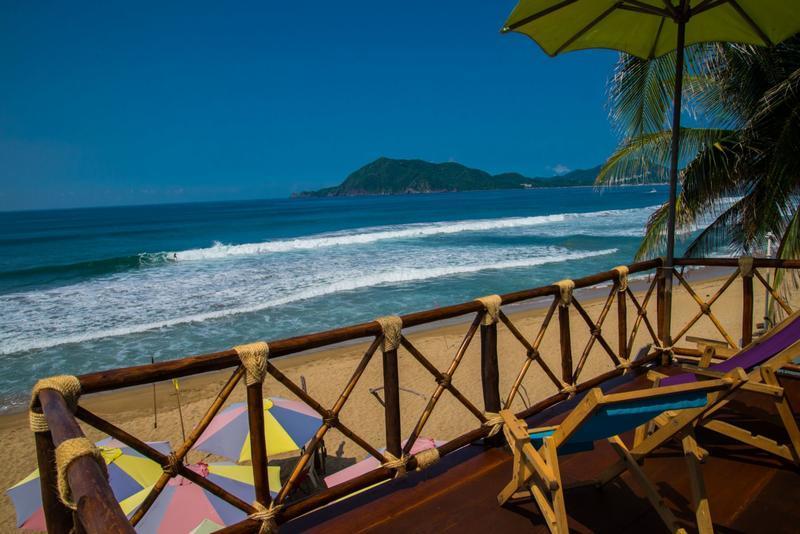 Hostal Olas Altas 曼萨尼约 外观 照片